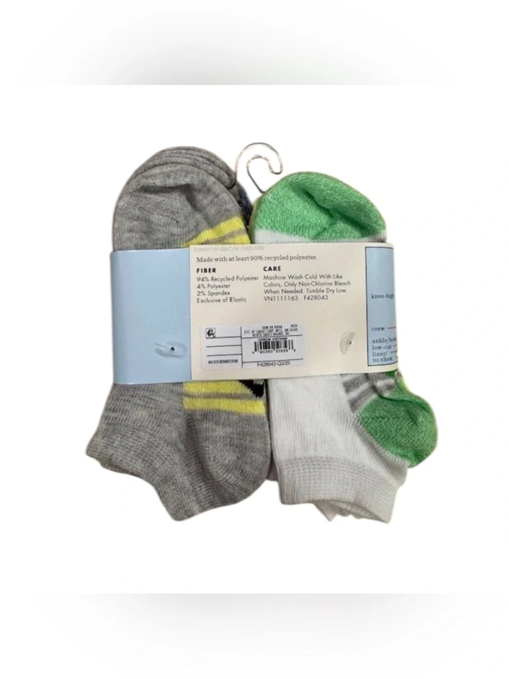 Cat & Jack Low-Cut Socks - 10 Pack Sz S